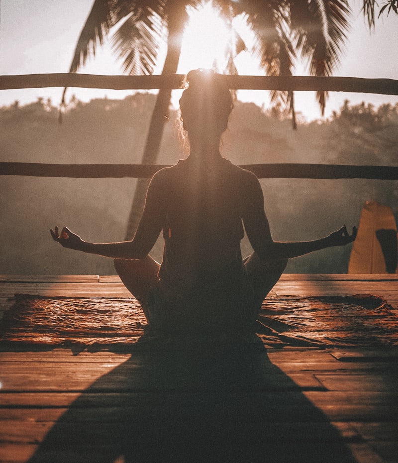 A peaceful environment showcasing mindfulness and meditation guide cover